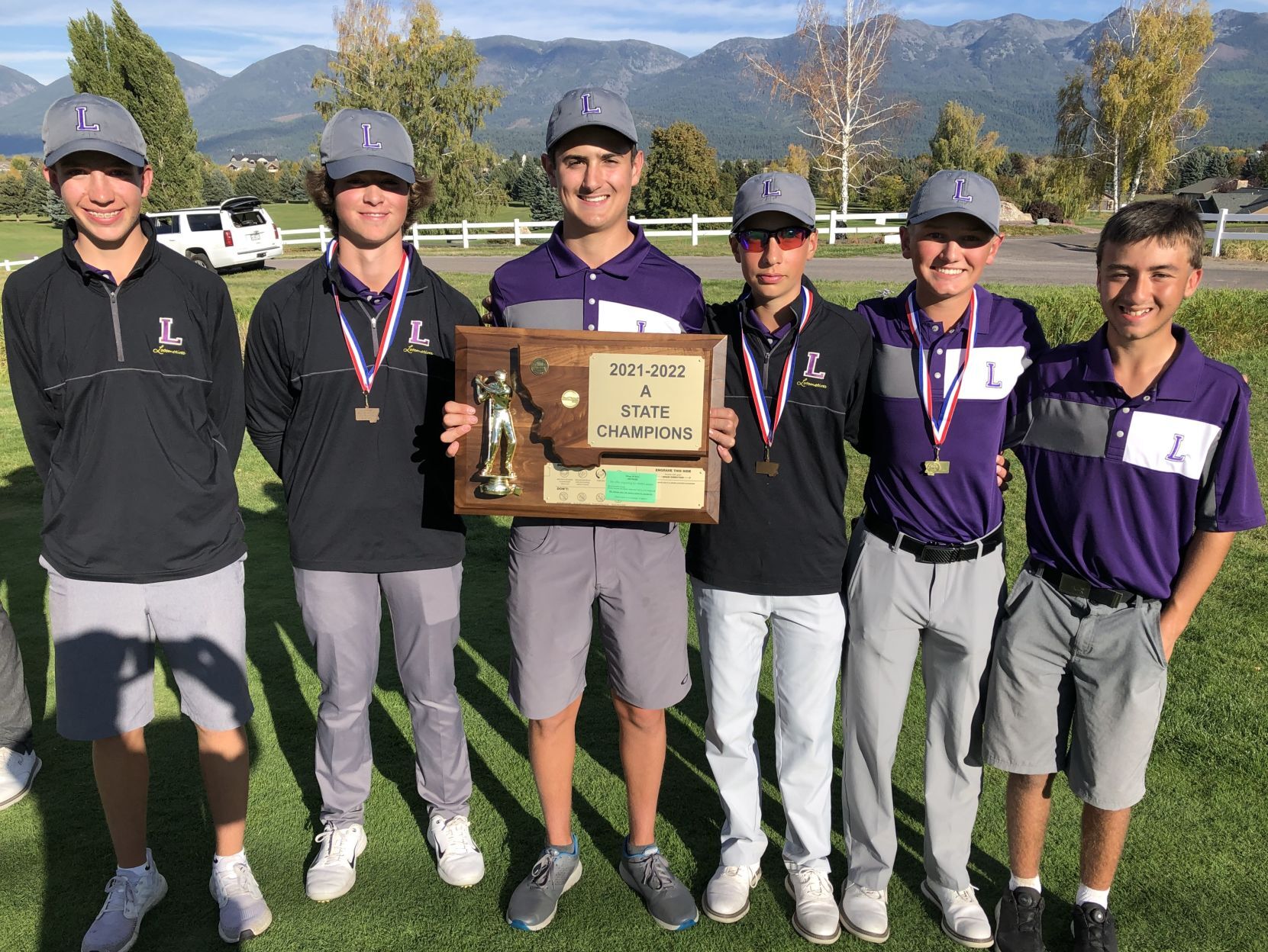 2021 Class A boys golf - Laurel Locomotives